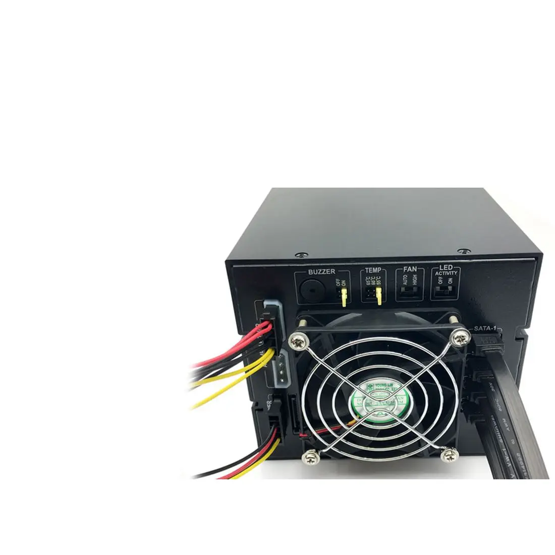TOOLFREE Aluminum Alloy 3.5 inch 3/4/5-bay 6G 12G SATA/SAS 6Gbps Hard Drive Tray Hard Disk Enclosure Extraction Box For Desktop