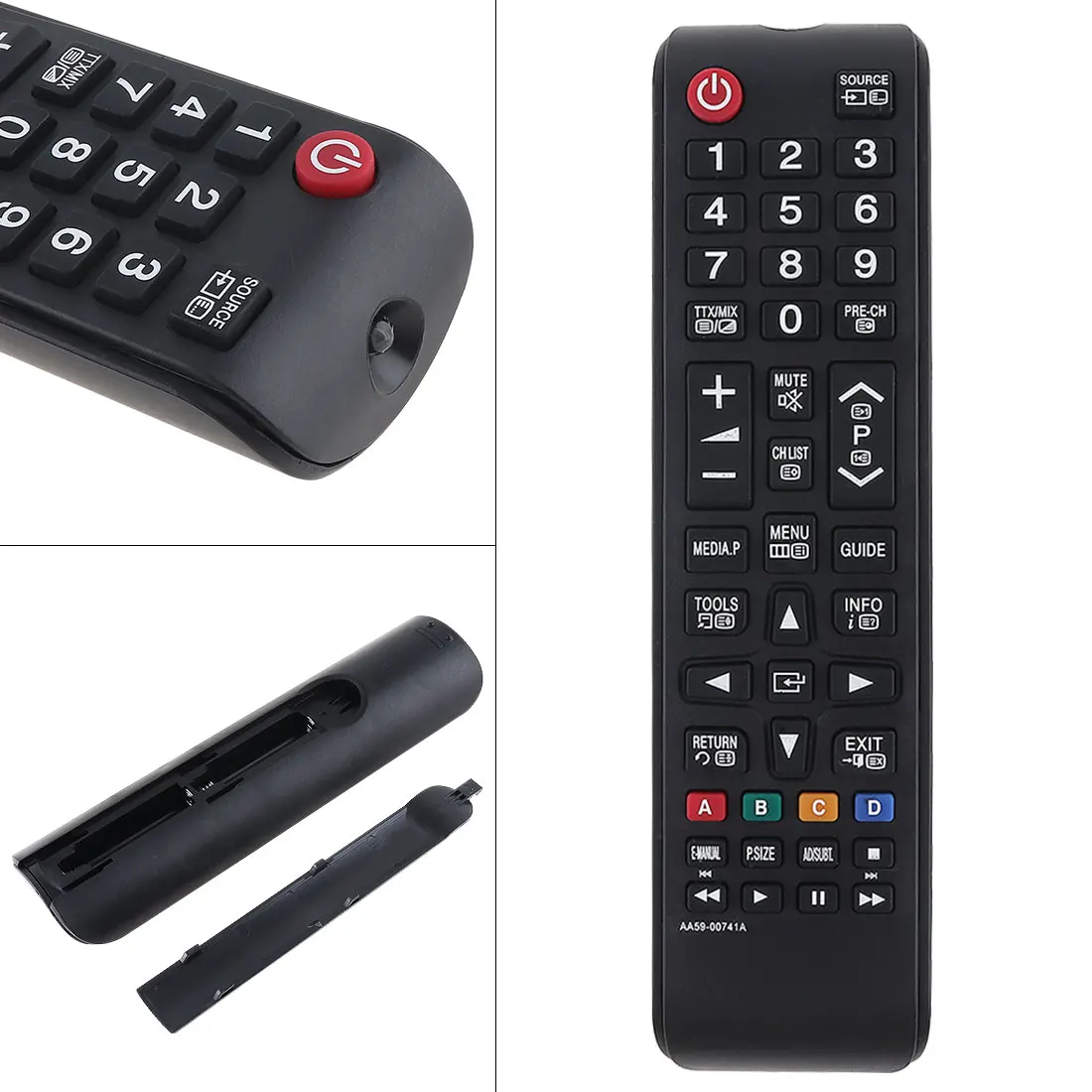 

Replacement TV Remote Control with Long Transmission Fit for Samsung AA59-00741A/AA 59-00743A HDTV LED Smart TV