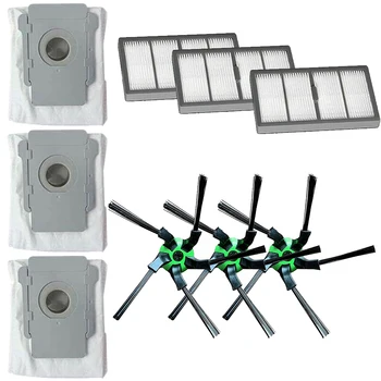 

3Pcs Filter+3Pcs Side Brush+3Pcs Dust Bag Set for IROBOT ROOMBA S9 S9+ Vacuum Cleaner Parts