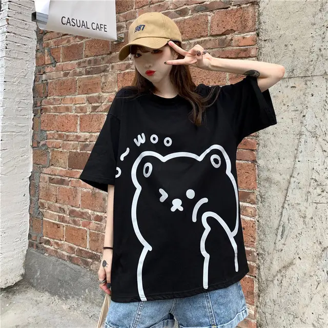 Japanese Summer Bear T-shirt 3