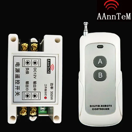

DC12V40A Remote Power Switch Pump Motor Battery Valve Motor Lithium Battery Battery Battery Power ON-off Lamp