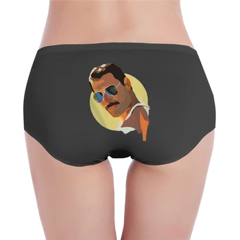 

Freddie Mercury Queen Band Aesthetic Print Ladies low waist underwear