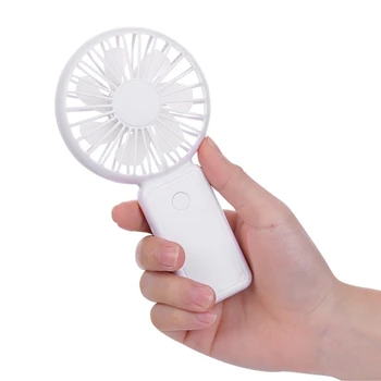 

Rechargeable Usb Handheld Mini Fan Third Gear Silent Strong Wind Personal Air Cooler Portable Fans
