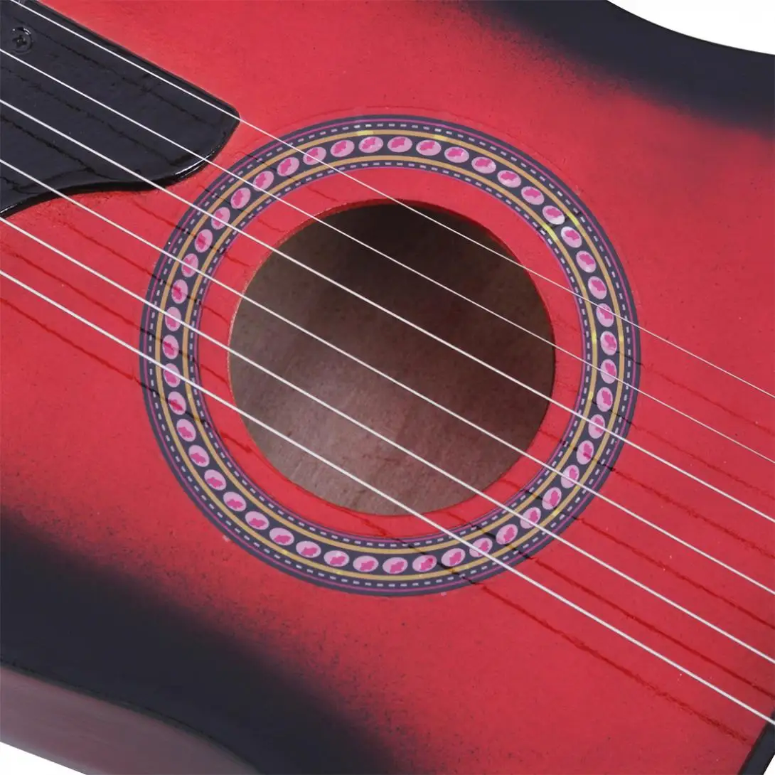 Гитара 23/25 дюймов Акустическая гитара из липы с сумкой pick Струны для детей и начинающих Музыкальные инструменты
