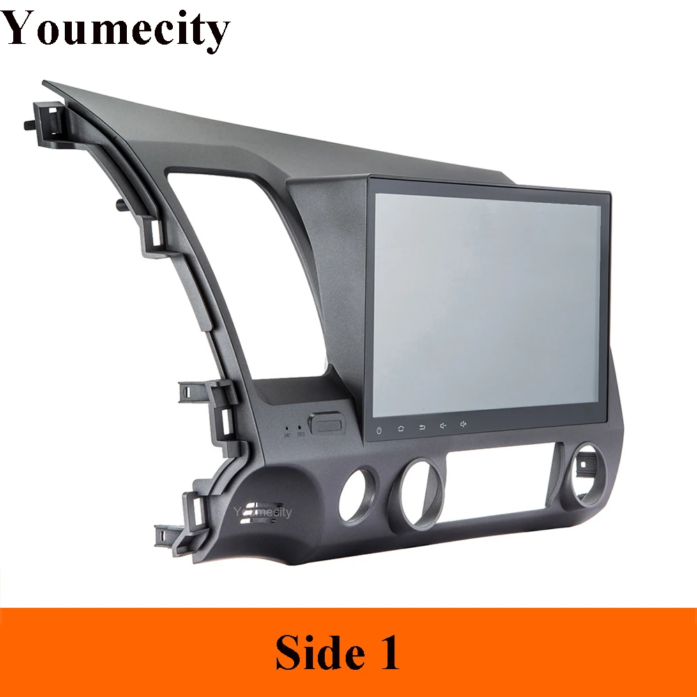 Perfect Android 9.0 Octa Core Car dvd Video headUnit dvd For Honda Civic 2006-2011 Capacitive screen 1024 *600 RDS radio wifi  bluetooth 2