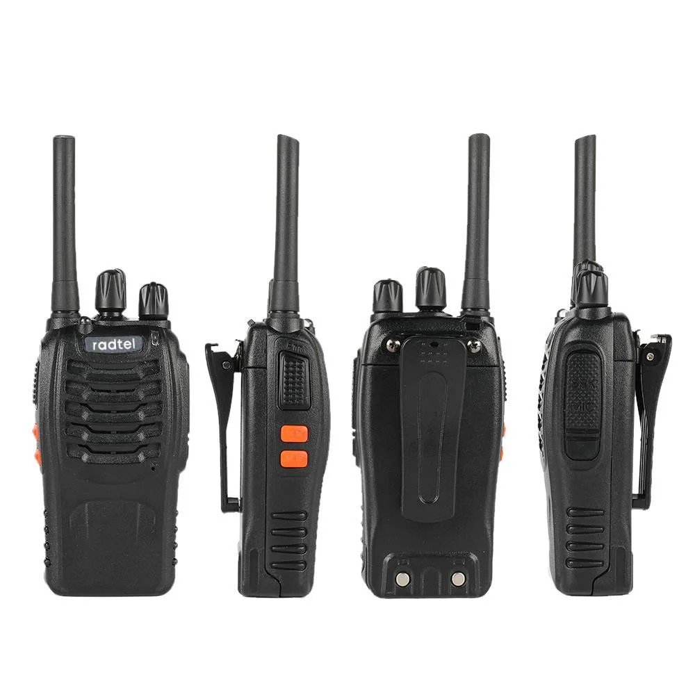 Arcshell Rechargeable Long Range Two-Way Radios with Earpiece Pack Walkie Talkies Li-ion Battery and Charger Included - 5