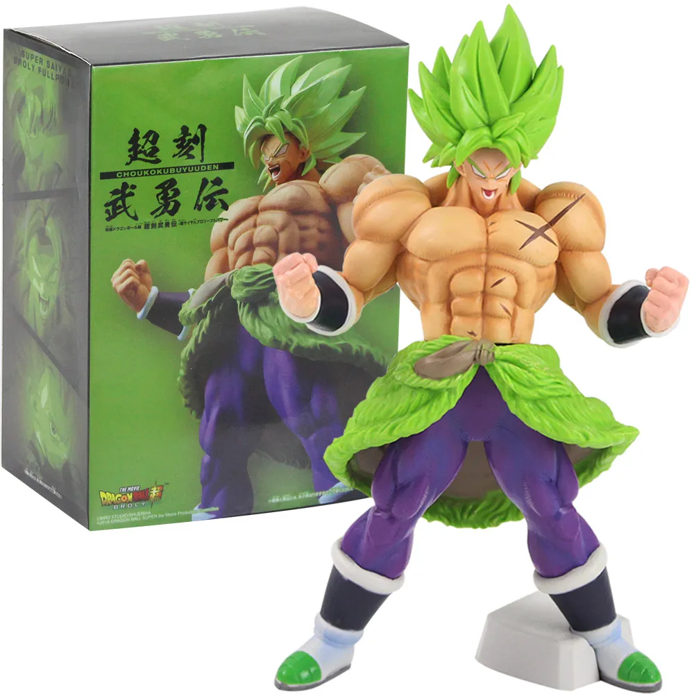 Cuanto Recaudo Dragon Ball Super Broly 24cm Dragon Ball Z Dbz Anime Broly Broli Blory Shout Pvc Action Figure  Cartoon Decoration Collection Model Toy Doll Kids Gift - Action Figures -  AliExpress