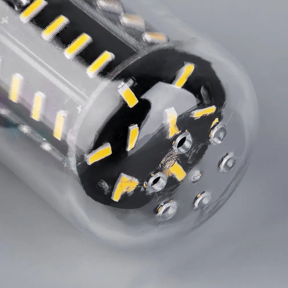ICOCO 10 шт. прочный теплый белый E14 светодиодный 5 Вт 4014 SMD крышка кукурузный светильник лампа