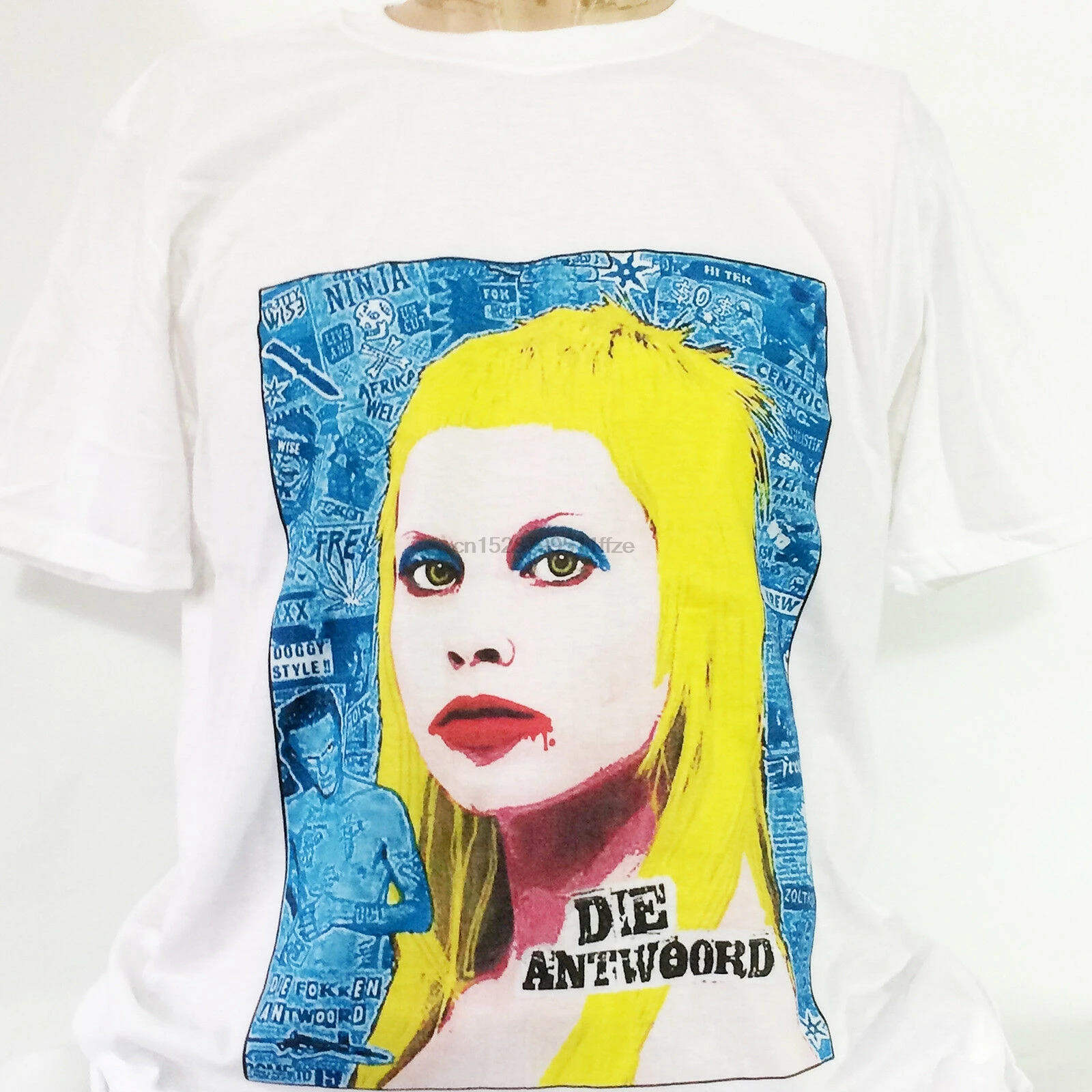 Футболка в стиле хип хоп с надписью Die Antwoord S 3Xl|Футболки| |