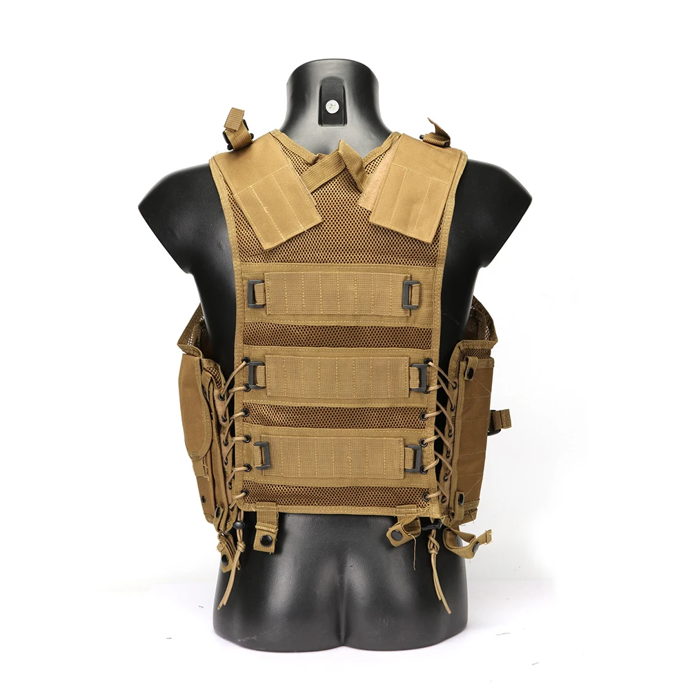 Охотничий Регулируемый Жилет Molle Armor Тактический тренировочный жилет военный Пейнтбольный стрельба одежда армейский Открытый спортивный инвентарь