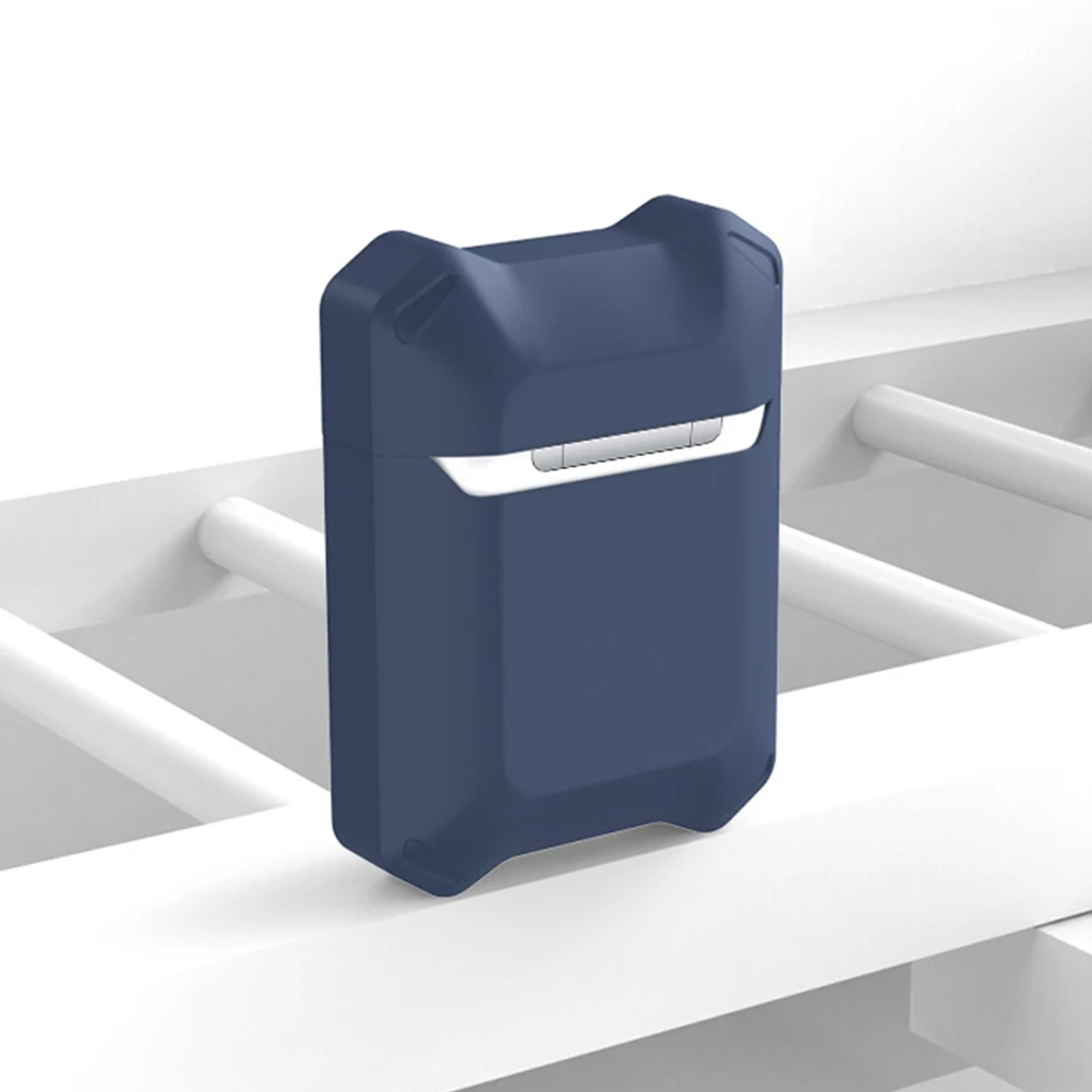 Blue for AirPods1 2 Защитный силиконовый чехол для наушников AirPods 2 1 Pro, беспроводные Bluetooth наушники, противоударный защитный чехол для всего тела - Цвет: Blue for AirPods1 2