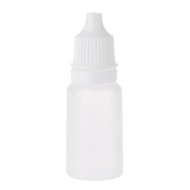 5ml-30ml Needle Tip Empty Plastic Squeezable Liquid Dropper White Bottles Case | Красота и здоровье