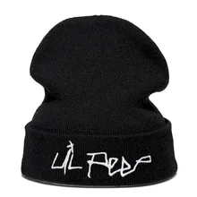 Lil Peep Beanie с вышивкой xxxtentacion Love lil. peep Мужская и женская вязаная шапка вязанные шапочки Skullies теплая зимняя унисекс Лыжная хип-хоп шапка