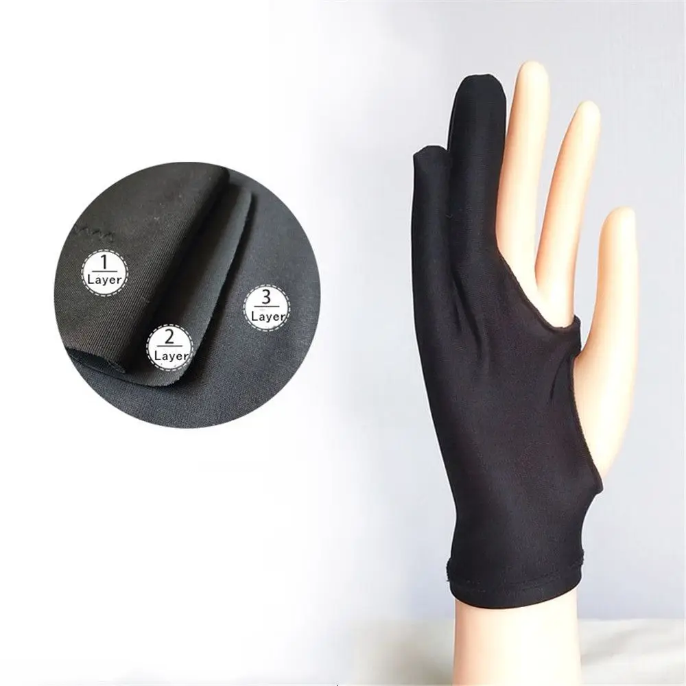 Drawing And Sketching Wear-resistant And Sweat-proof 2-finger Gloves Tablet  Special Gloves For Preventing Accidental Touch - AliExpress