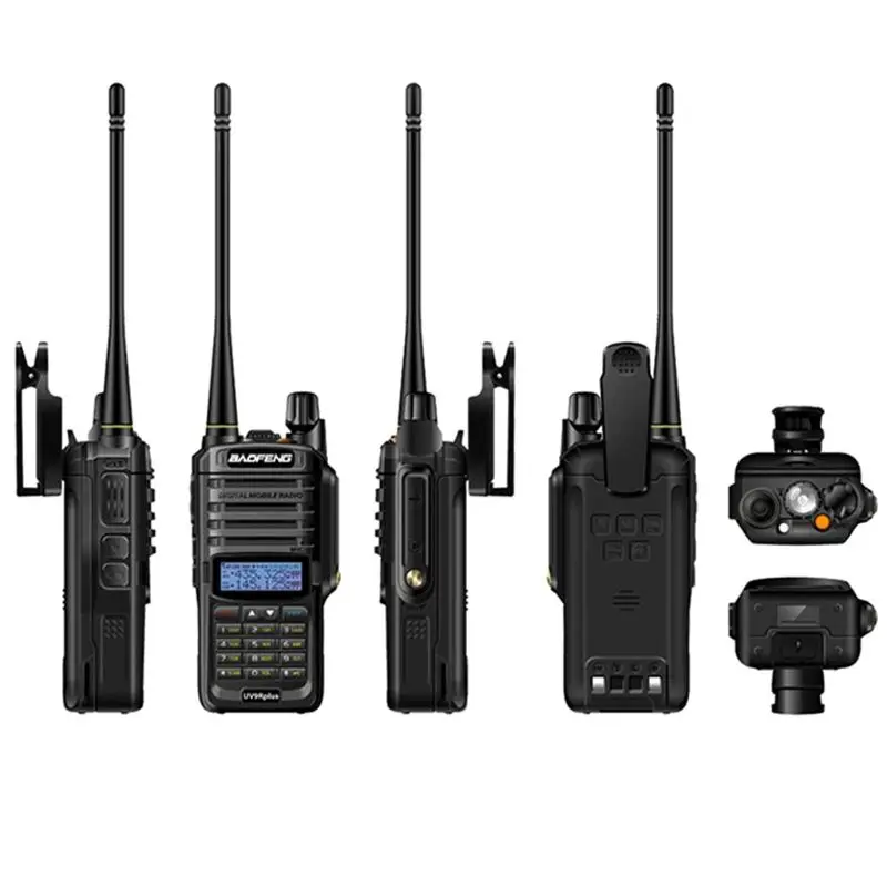 AU/UK/US Высокая мощность обновления Baofeng UV-9R плюс Водонепроницаемый walkie talkie 10 Вт для двухсторонней радиосвязи дальнего радиуса действия 10 км 4500 мАч uv 9r plus