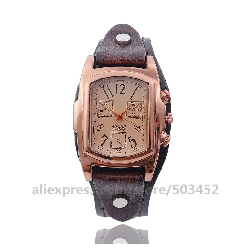 100 шт./лот CCQ 92015 Relojes Para Mujer Модные Аналоговые кварцевые часы из натуральной кожи заводская цена подарки новые наручные часы