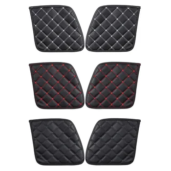 

Hot 2X Car Seat Safety Belt Protective Pad Crash Mat Cover Car Styling Auto Interior Accessories For Skoda Kodiaq 2017 2018