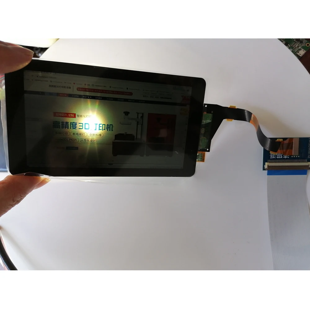 Impressora 3d 5.5 Polegada 2k Tela Lcd Faça Você Mesmo Acessórios Ls055r1sx04 2560*1440 Placa de Motorista para Sistema Nanodlp - Imagem 4