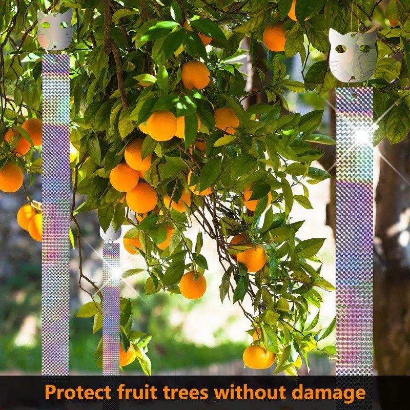 

5PCS/Set Bird repeller Aluminum Foil Kite Laser Streamer Orchard Balcony Garden Parking Garage Frighten Confuse And Stop Birds