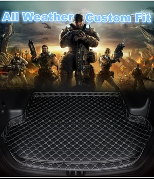 

SJ High Side Custom Fit All Weather Car Trunk Mat Accessories Rear Cargo Liner Cover For TOYOTA Highlander 2009 10 11 12 13-2018