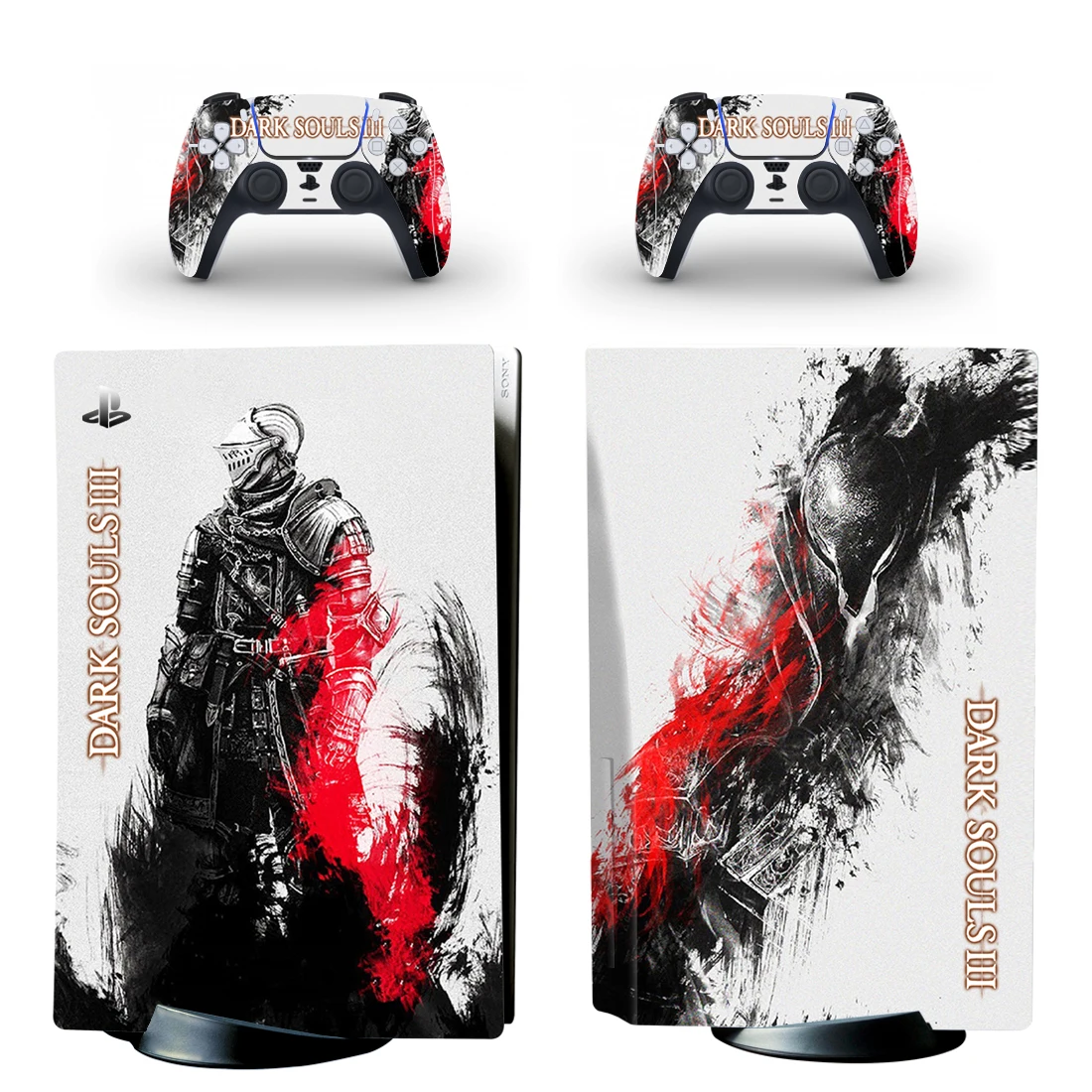 Dark Souls PS5 Standard Disc Edition Skin Sticker Decal Cover for  PlayStation 5 Console & Controllers PS5 Skin Sticker Vinyl