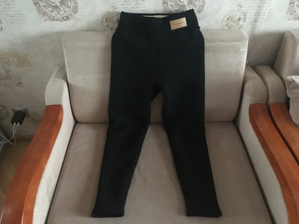 Winter Warm Pants Women Inner Fleece Pants Female Thick Cashmere Elastic Slim Leggings Ladies High Waist Skinny Trousers