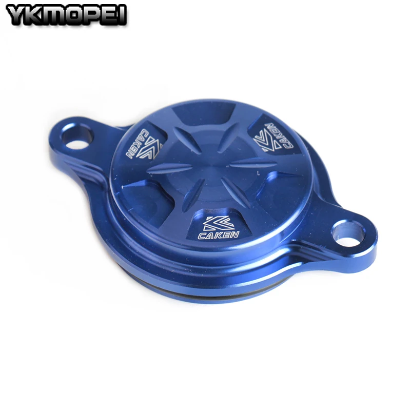 ЧПУ Заготовка Масляный Фильтр Крышка для YZ250F YZ450F WR250F YZ250FX Байк MX Мотокросс внедорожный мотоцикл