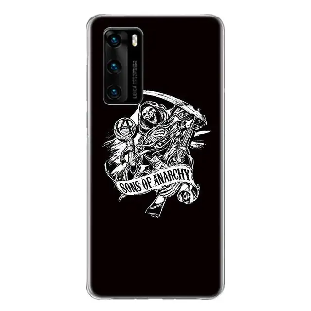 Fashion Sons of Anarchy Case For Huawei Honor 30 30s Play4T 20 9X Pro 8X 10 lite 9A 8A 8C 8S 9 V20 V30 Y5 Y6 Y7 Y9 2019 No.9