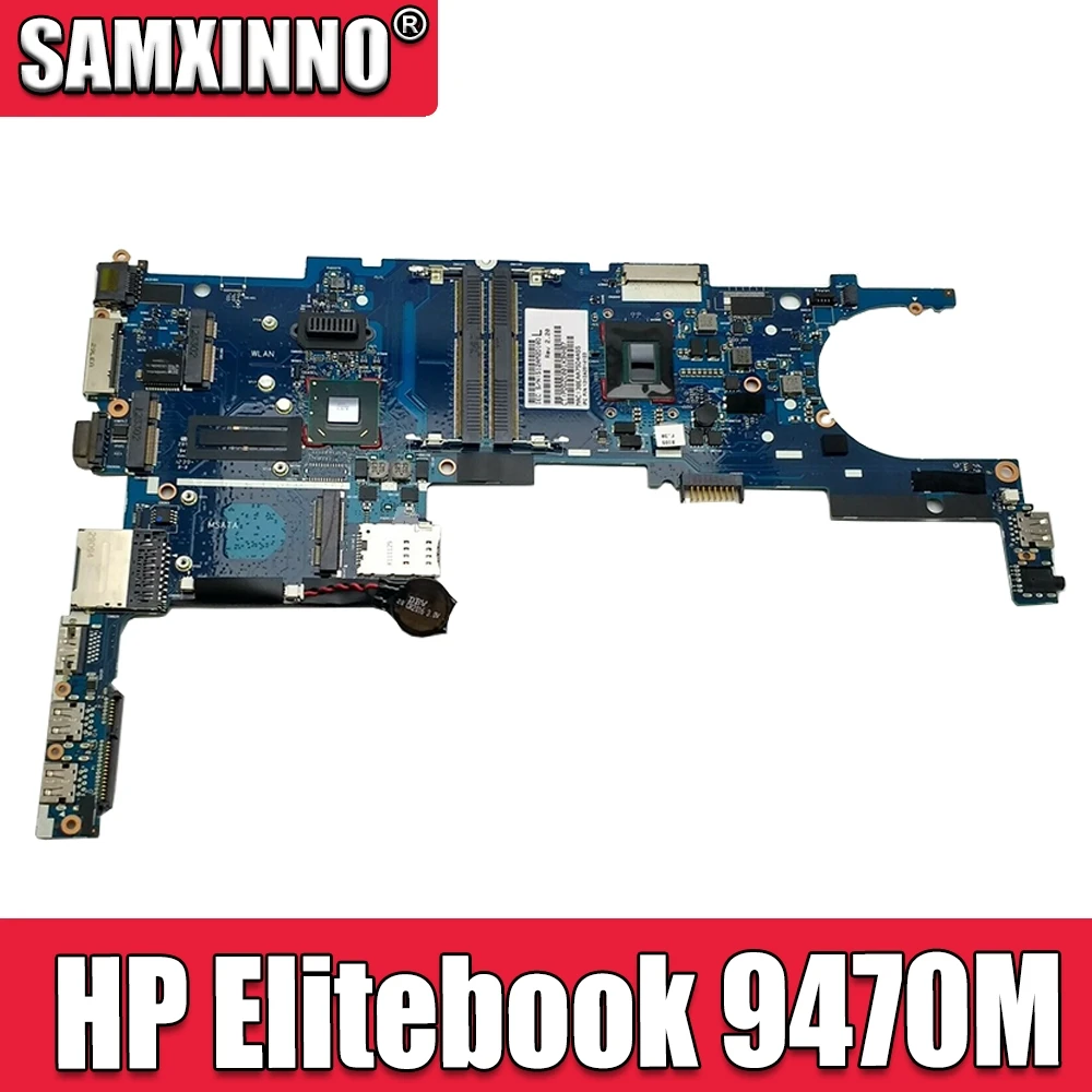 SAMXINNO для HP EliteBook Folio 9470M 6050A2514101 материнская плата ноутбука i5-3427u 702849-001 702849-501 702849-601 |
