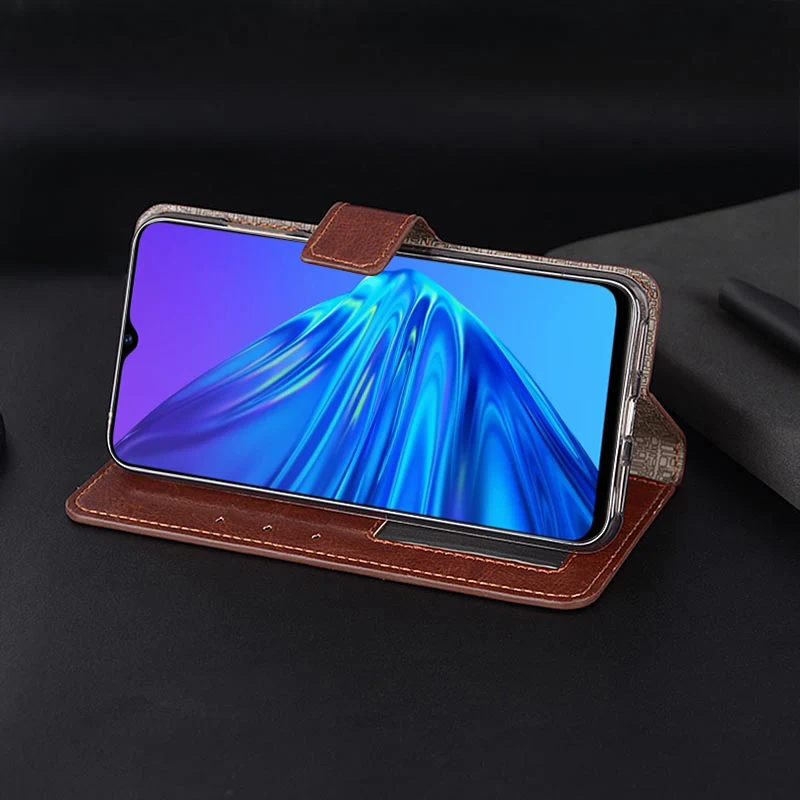 Чехол для OPPO Realme XT роскошный флип кошелек из искусственной кожи чехол X2 чехлы с