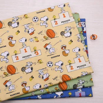 

Cute Dog Cartoon Car Twill Cotton Fabric Diy Sewing Cloth For Patchwork Quilting Baby Dress Cushions Sewing Tissus Tilda Tecidos