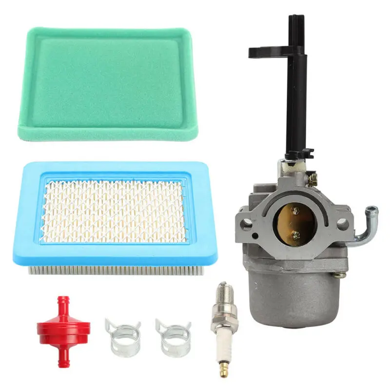 

For Briggs & Stratton Carburetor Kit 10HP Generator For Coleman 5000 6250 W Fuel line clamps