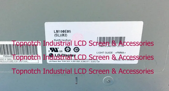 LM190E05(SL)(02) LM190E05-SL02 19.0 &LCD ũ ÷ г