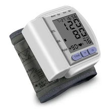 Измеритель сердечного ритма, высокая точность, медицинский прибор для домашнего использования, цифровой портативный электронный измеритель артериального давления на запястье, измеритель пульса