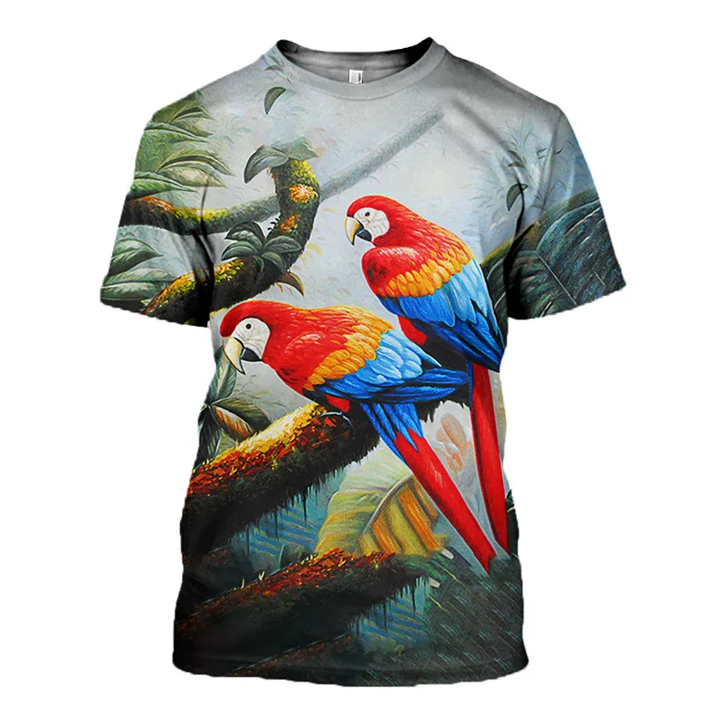Мужская толстовка с капюшоном SONSPEE Macaw повседневная на молнии 3D принтом