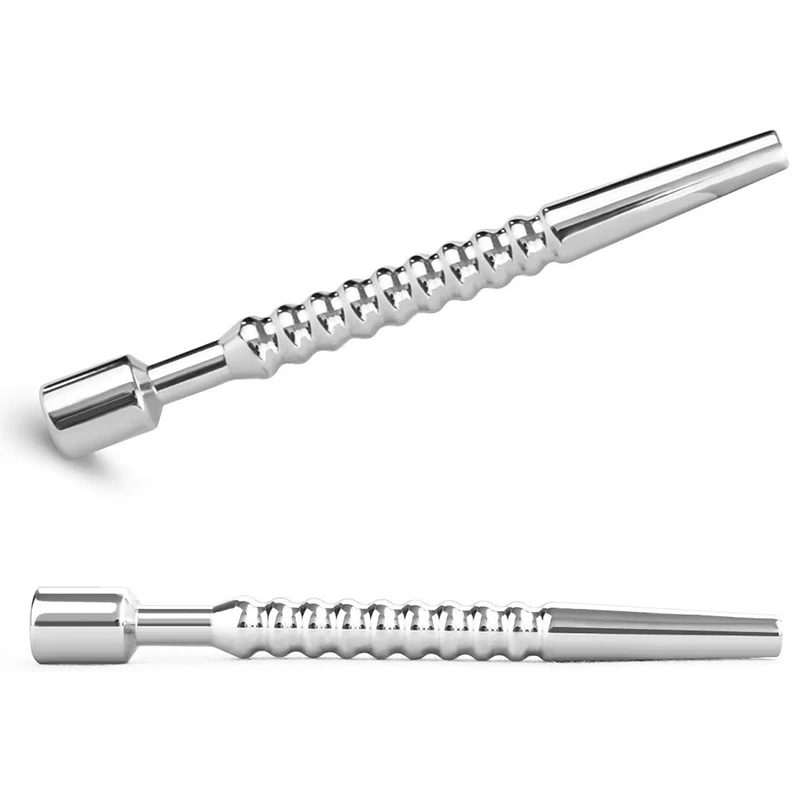 Penis Plug High Quality Dilator Catheters Sound Rod for Beginner 110mm Adult Stainless Steel Urethral Plugging Sex Toy For Men