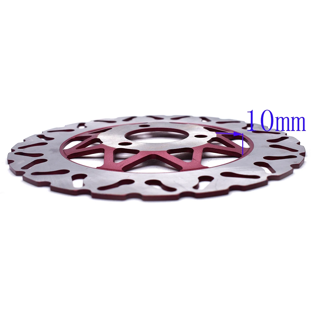 Motorcycle Electric Bike Refit Brake Disc Disk Rotor Outer diameter 260mm Inner diameter 58MM 3 Holes - Image 3