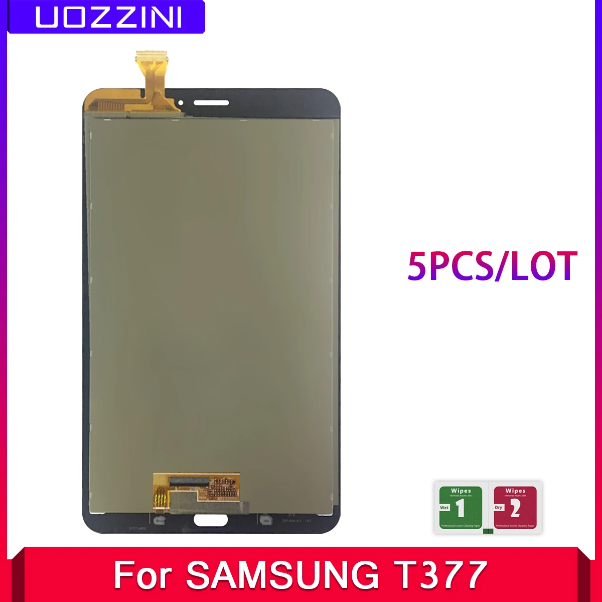 5 шт. " lcd s для samsung Galaxy Tab E 8,0 T377 сенсорный стеклянный экран дигитайзер ЖК-дисплей Матрица замена панели