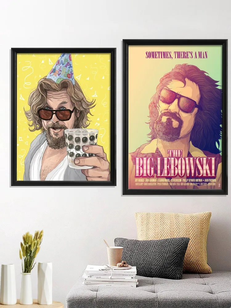 Большой плакат Lebowski 2 из фильма искусство шелковые принты подарок домашний декор