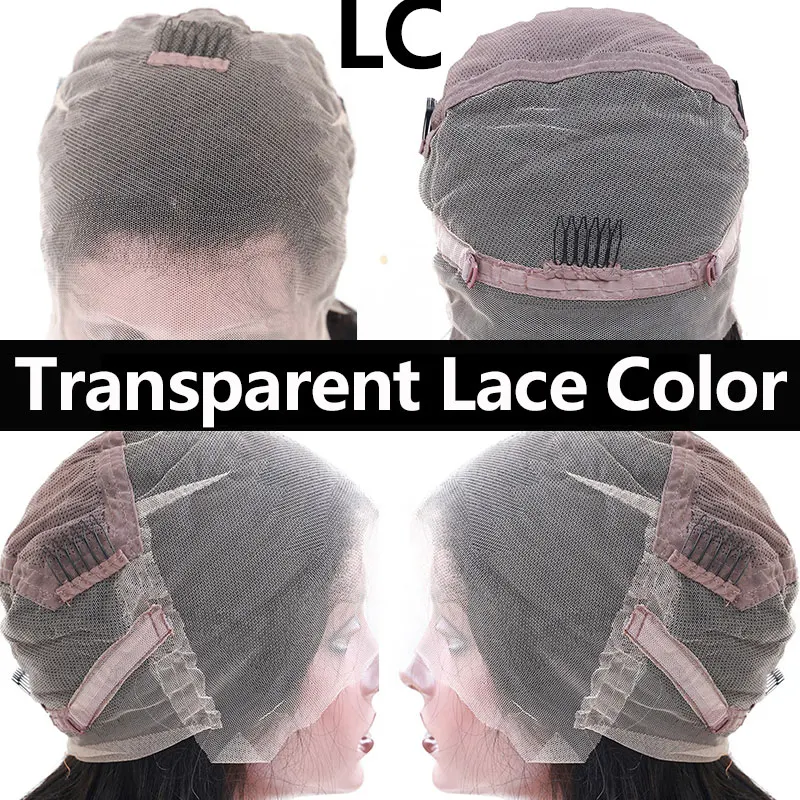 Вьющиеся бесклеевые полностью кружевные человеческие волосы парики предварительно выщипанные 250 плотность Бразильские глубокие волны прозрачные парики на кружеве EverBeauty Remy - Цвет: Transparent Lace