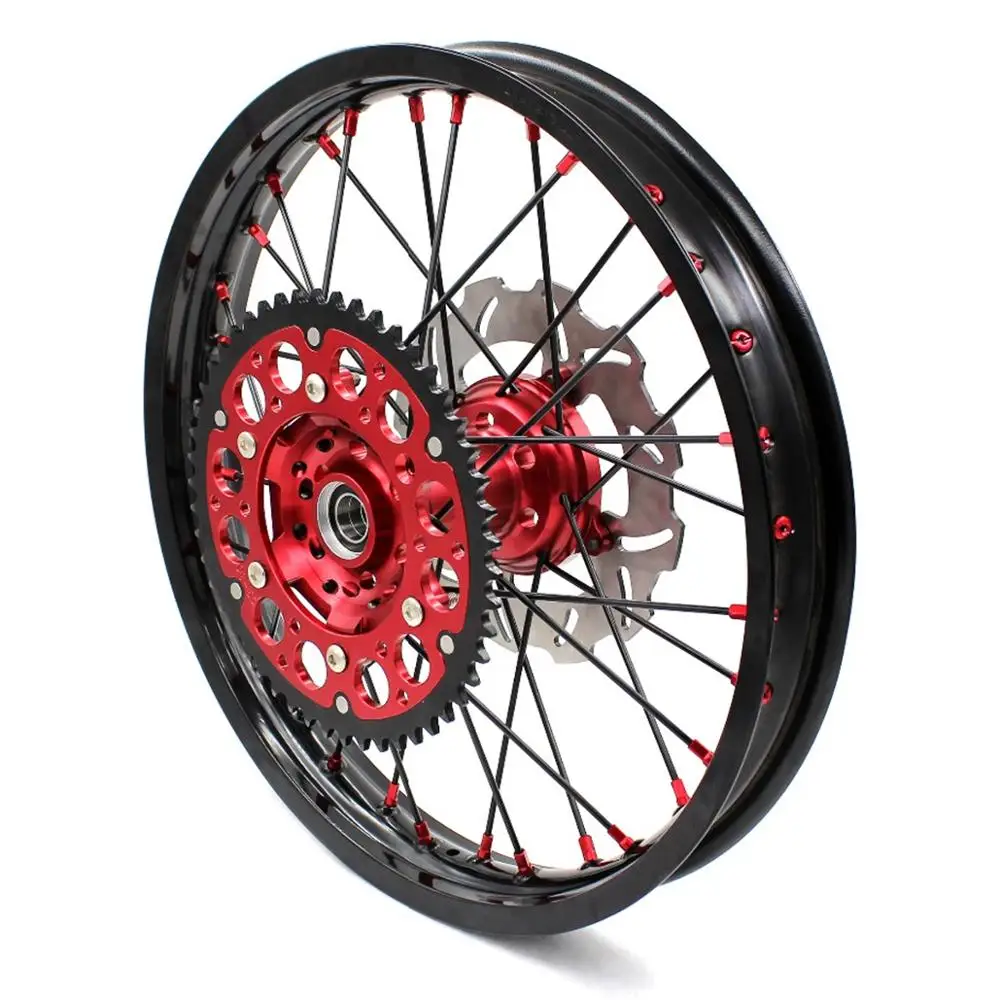KKE 21/18 мотоцикл полный эндуро колеса Набор для HONDA XR400R/XR600R 1996 97 2001 2002 2003 04/1991 2000 диск