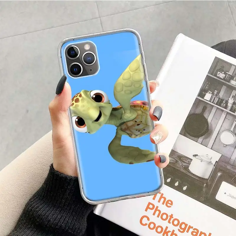 Черепаха чехол для Apple iphone 11 Pro XS Max XR X 7 8 6 6S Plus 5 5S SE 10 десять подарок силиконовый чехол для телефона