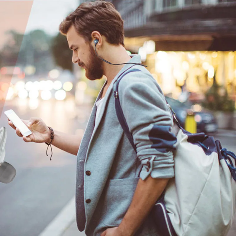 Беспроводные Bluetooth наушники Plantronics BackBeat GO 3 модные спортивные с портативным