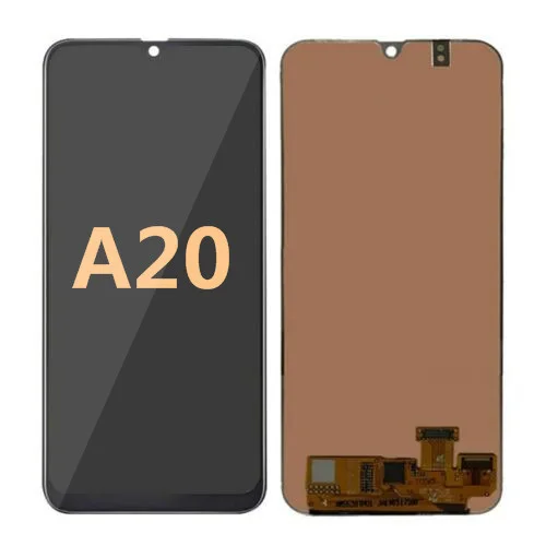 

OEM Quality OLED Screen For Samsung A20 Black OLED Touch Screen Digitizer Assembly Replacement