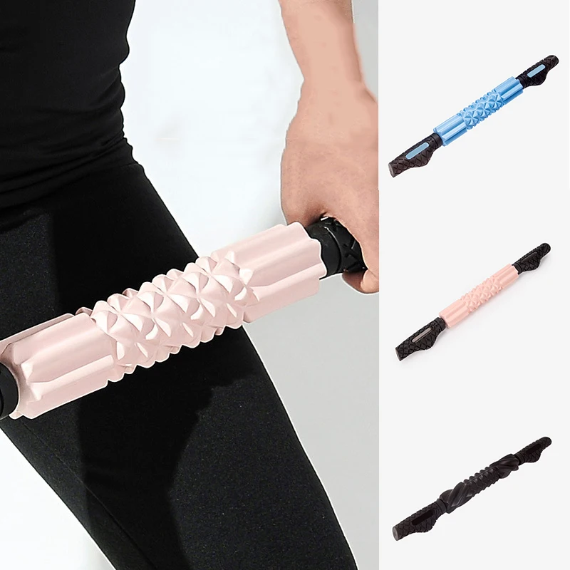 Big Discount TEZ Muscle Roller Stick Body Massage Stick Body Trigger Massager for Yoga Fitness Leg Arm Shoulder Relieving Soreness and Cramping 