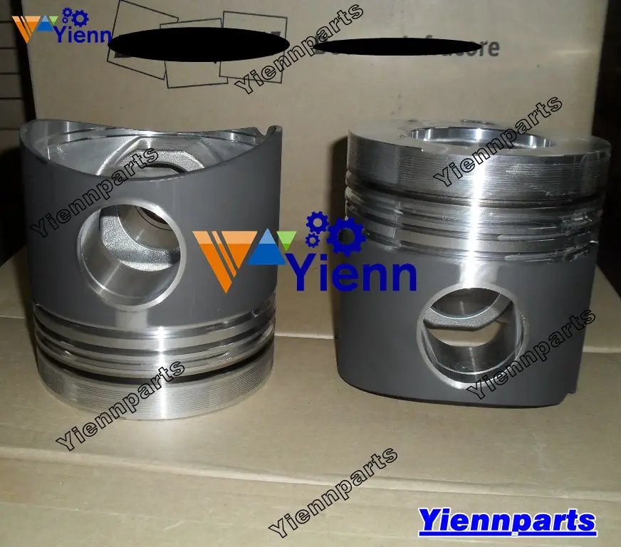 Поршень с штифтом и зажимами 65 02501-0708 для Daewoo Doosan D2848 P158LE запчасти ремонта