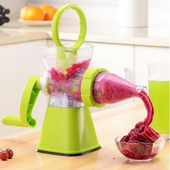 

Ice Cream Making Gadgets Multifunction Portable DIY Manual Juicer Fresh Orange Wheatgrass Juicer Machine Health Kitchen Tools