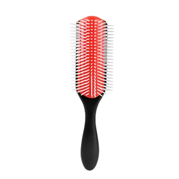 

Curly Hair Straight Hair Massage Row Molding Comb Cushion Brush Nylon Bristles Hair Tools 9-Row