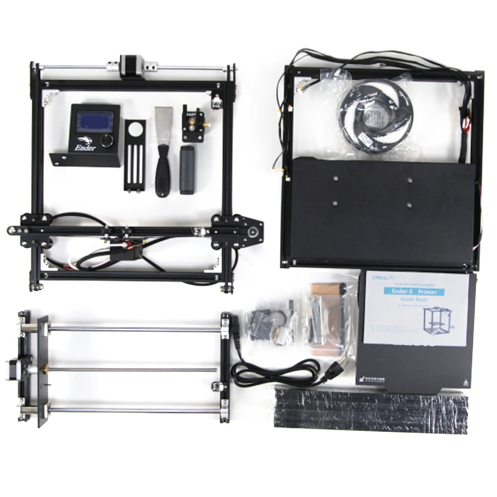 Creality 3D Ender 5 принтеры DIY Kit Алюминий профиль Max 180 мм/сек. Поддержка возобновить