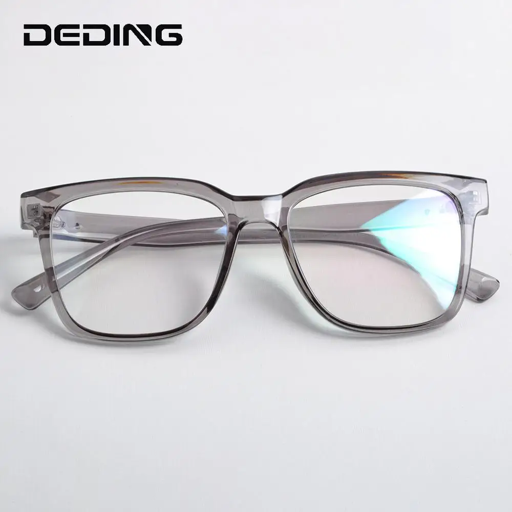 

Optical Rectangular Ultralight TR90 Men Women Glasses Frame Prescription Eyeglasses Frames Women Clear Full Rim Eyewear DD1606